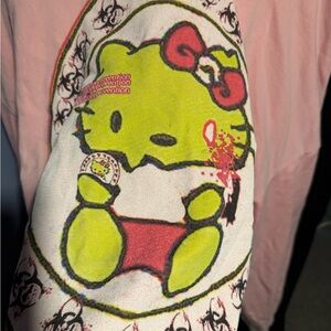 Droland Miller Hello Kitty hoodie in pink
